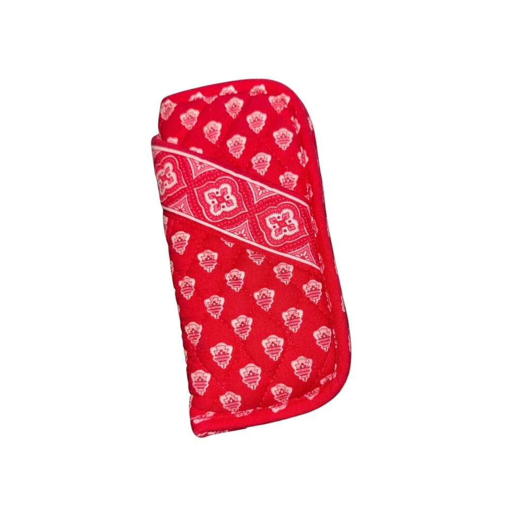 Vera Bradley Quilted Cotton Double Eyeglass Case Nantucket Soft Sleeve Accessory